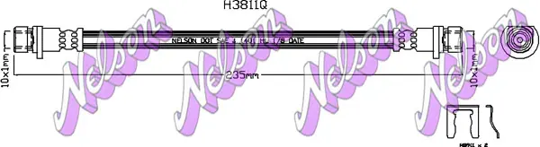 спирачен маркуч KAWE                