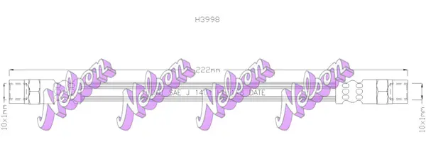 спирачен маркуч KAWE                