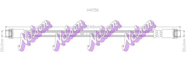 спирачен маркуч KAWE                