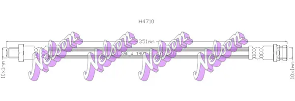 спирачен маркуч KAWE                