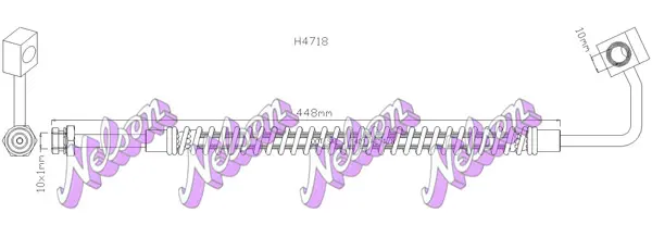спирачен маркуч KAWE                