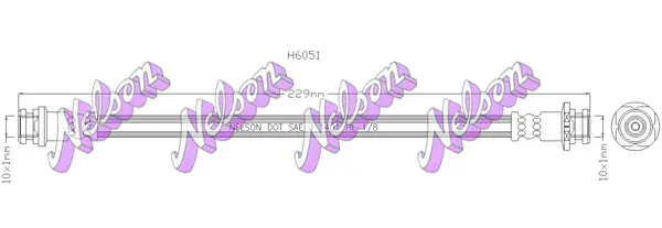 спирачен маркуч KAWE                