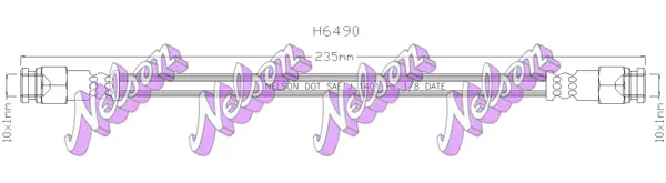 спирачен маркуч KAWE                