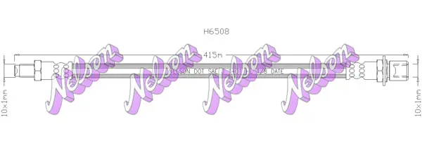 спирачен маркуч KAWE                