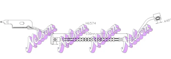спирачен маркуч KAWE                