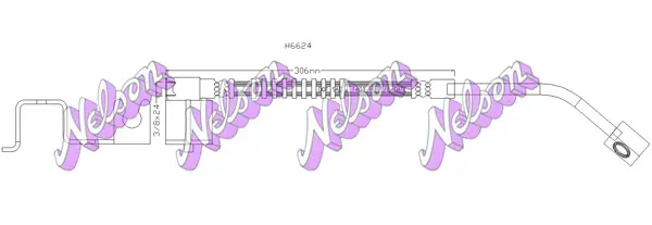 спирачен маркуч KAWE                