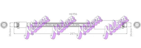 спирачен маркуч KAWE                