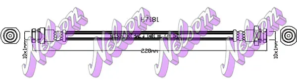 спирачен маркуч KAWE                