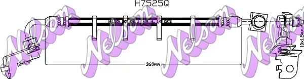 спирачен маркуч KAWE                