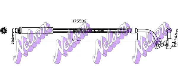 спирачен маркуч KAWE                