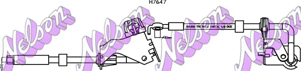 спирачен маркуч KAWE                