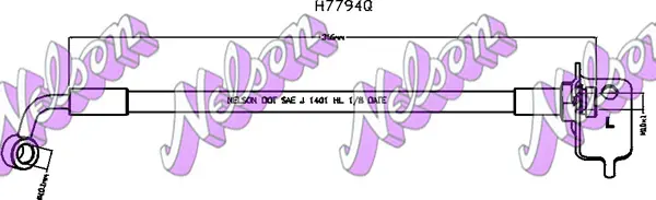 спирачен маркуч KAWE                