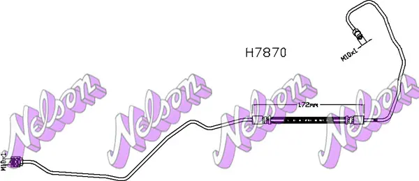 спирачен маркуч KAWE                