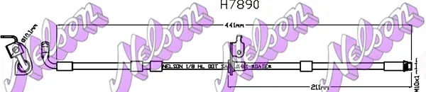 спирачен маркуч KAWE                