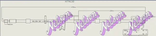 спирачен маркуч KAWE                