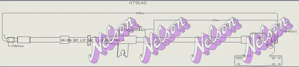 спирачен маркуч KAWE                