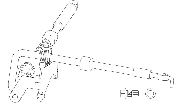 спирачен маркуч KAWE                