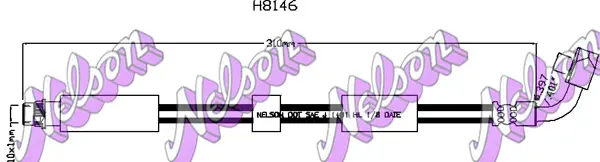 спирачен маркуч KAWE                