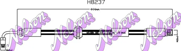 спирачен маркуч KAWE                