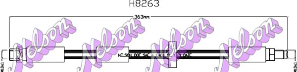 спирачен маркуч KAWE                