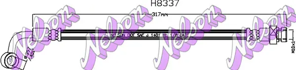 спирачен маркуч KAWE                