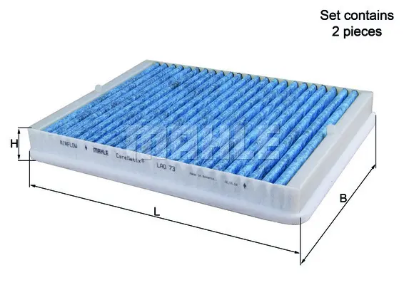 Филтър купе (поленов филтър) MAHLE               