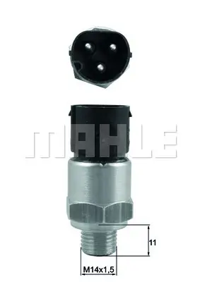 термошалтер, вентилатор на радиатора MAHLE               