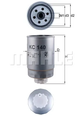 горивен филтър MAHLE               