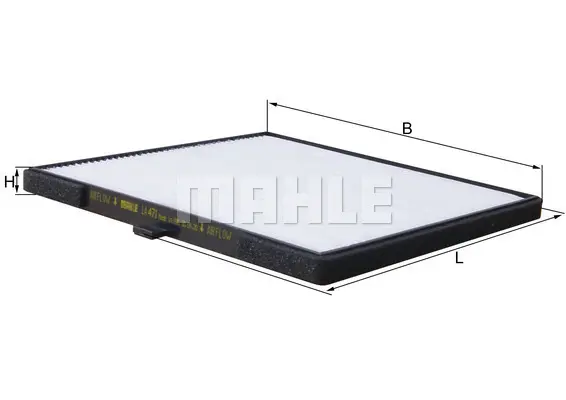 Филтър купе (поленов филтър) MAHLE               