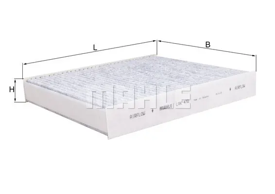 Филтър купе (поленов филтър) MAHLE               