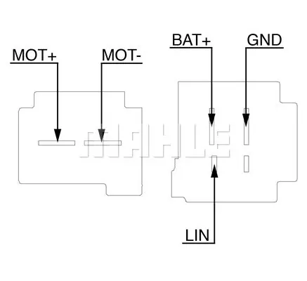 регулатор, обдухване интериор MAHLE               