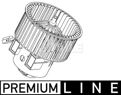 вентилатор вътрешно пространство MAHLE               