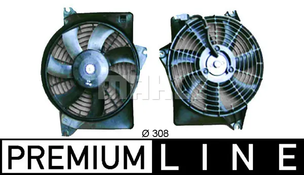 вентилатор, конденсатор на климатизатора MAHLE               