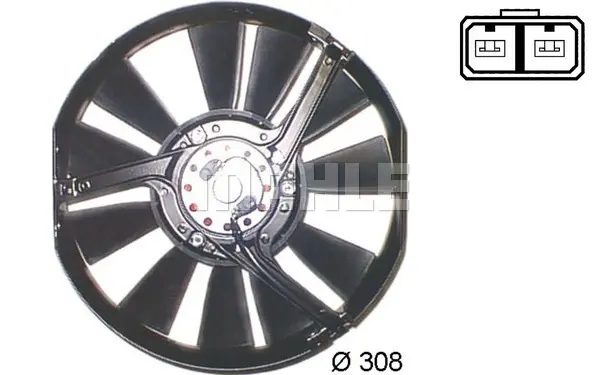 вентилатор, конденсатор на климатизатора MAHLE               