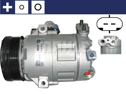 компресор, климатизация MAHLE               