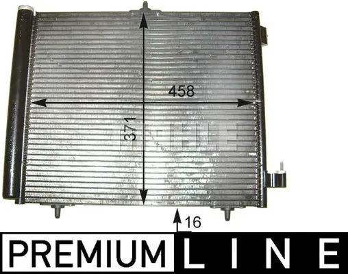 кондензатор, климатизация MAHLE               