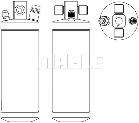 изсушител, климатизация MAHLE               