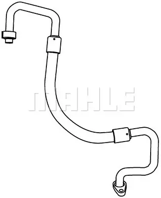 тръбопровод за високо налягане-вакуум, климатизация MAHLE               