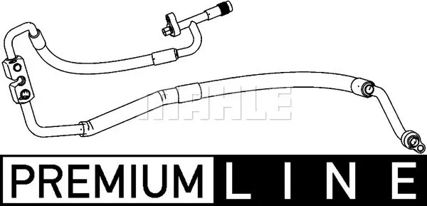 тръбопровод за високо налягане-вакуум, климатизация MAHLE               