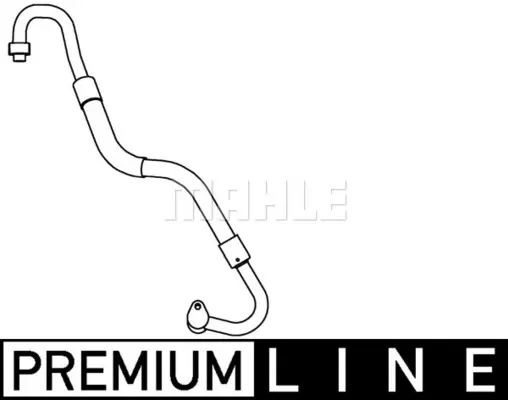 тръбопровод за високо налягане-вакуум, климатизация MAHLE               