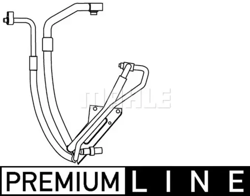 тръбопровод за високо налягане-вакуум, климатизация MAHLE               