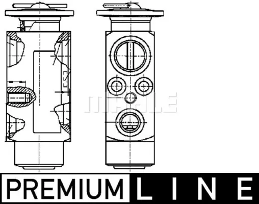 разширителен клапан, климатизация MAHLE               