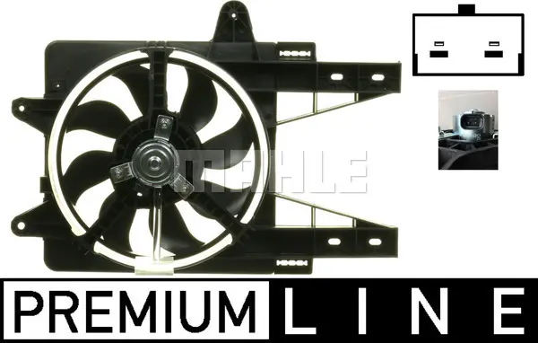 вентилатор, охлаждане на двигателя MAHLE               