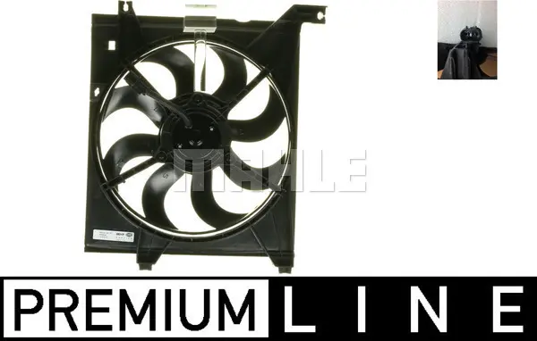 вентилатор, охлаждане на двигателя MAHLE               