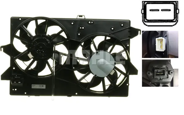 вентилатор, охлаждане на двигателя MAHLE               