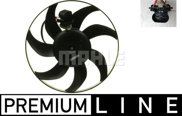вентилатор, охлаждане на двигателя MAHLE               