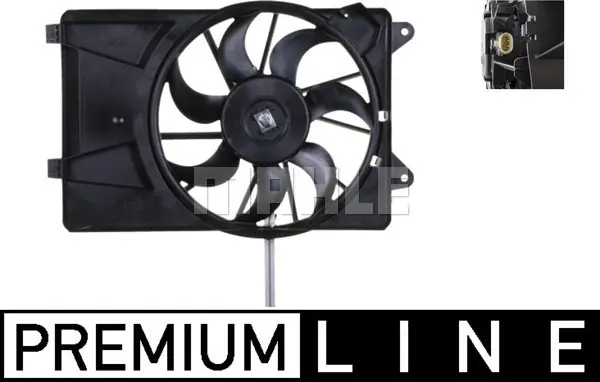 вентилатор, охлаждане на двигателя MAHLE               