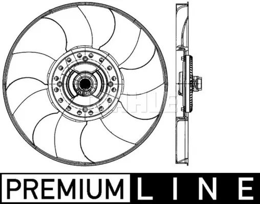 вентилатор, охлаждане на двигателя MAHLE               