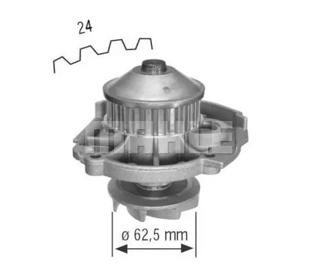 водна помпа, охлаждане на двигателя MAHLE               