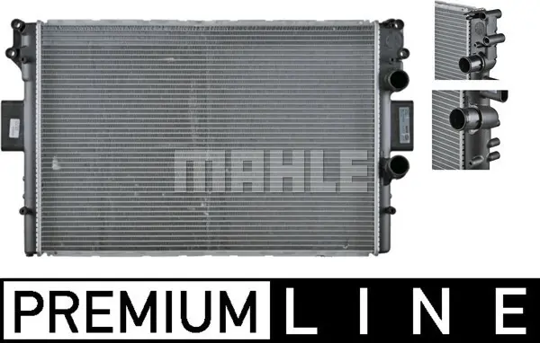 радиатор, охлаждане на двигателя MAHLE               